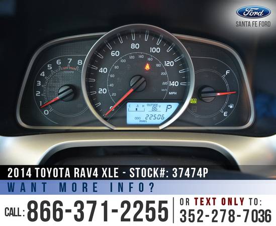 2014 TOYOTA RAV4 XLE SUV *** XM, Bluetooth, Backup Camera, Toyota RAV4 for sale in Alachua, FL – photo 11