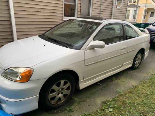 2003 Honda Civic Coupe EX for sale in Swampscott, MA