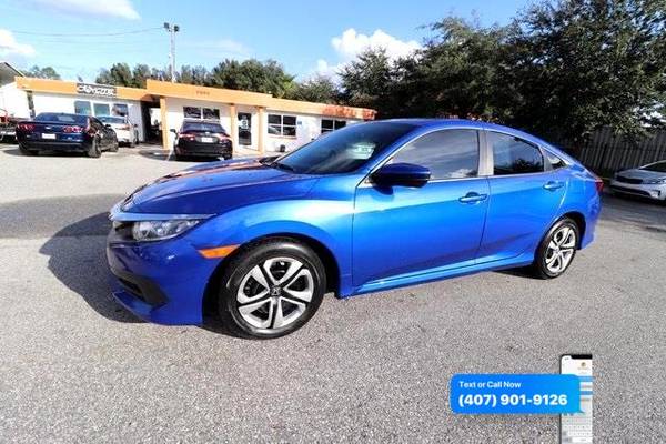 2016 Honda Civic LX Sedan CVT - - by dealer - vehicle for sale in Orlando, FL – photo 2