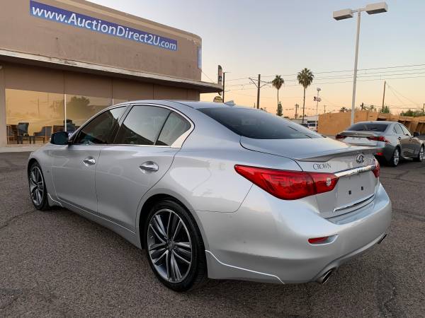 2014 INFINITI Q50 - 1 OWNER - 3 MONTH WARRANTY - FINANCING... for sale in Mesa, AZ – photo 3