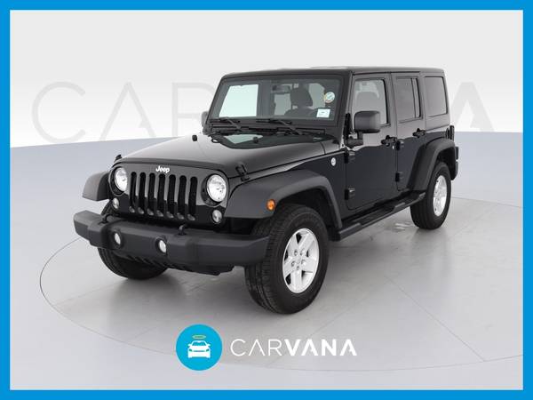 2017 Jeep Wrangler Unlimited Sport S Sport Utility 4D suv Black for sale in Knoxville, TN