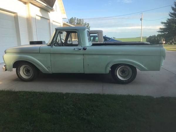 1962 F100 Shortbed Unibody - cars & trucks - by owner - vehicle... for sale in Keystone, IA – photo 8