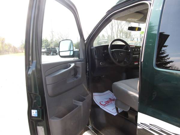 2013 Chevy Chevrolet Express Passenger Wheelchair LT van Dark Green for sale in Spencerport, NY – photo 19