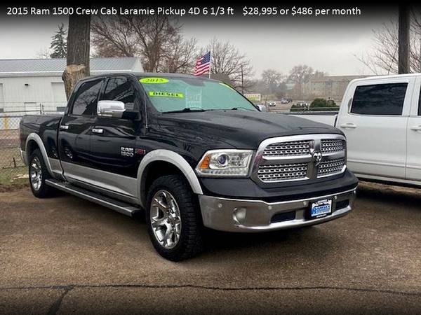 2015 Ram 1500 Crew Cab Laramie Pickup 4D 4 D 4-D 5 1/2 ft FOR ONLY for sale in Greeley, CO – photo 17