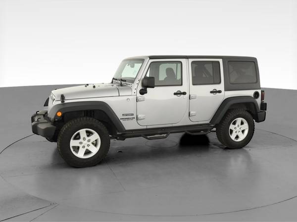 2013 Jeep Wrangler Unlimited Sport S SUV 4D suv Silver - FINANCE -... for sale in Watertown, NY – photo 4