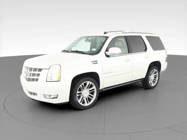2014 Caddy Cadillac Escalade Premium Sport Utility 4D suv White - -... for sale in Rochester , NY – photo 3