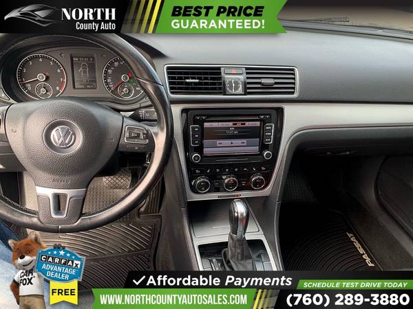 2012 Volkswagen Passat SE PZEVSedan 6A w/ Sunroof PRICED TO SELL! -... for sale in Oceanside, CA – photo 6