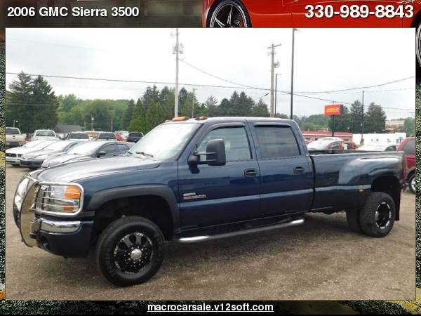 2006 GMC Sierra 3500 SLT 4dr Crew Cab 4WD LB DRW with for sale in Akron, OH – photo 3