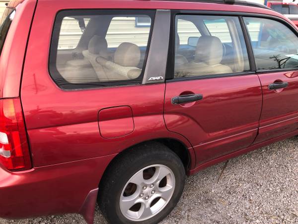 2003 SUBARU FORESTER AWD:2.5L-5speed:RUNS GOOD:PRICED TO SALE - cars... for sale in Woodbury, TN – photo 10