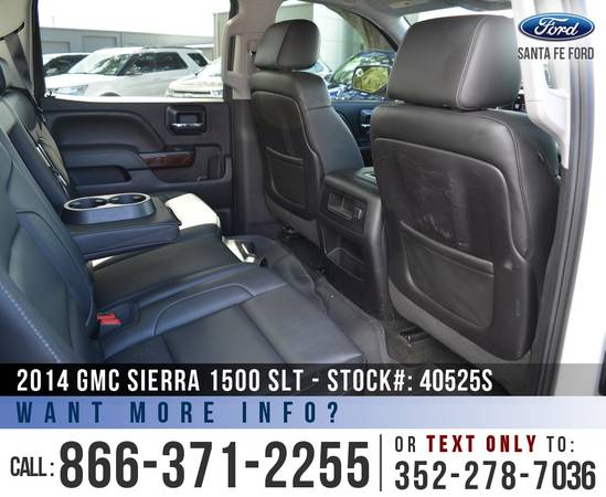 2014 GMC SIERRA 1500 SLT *** BOSE Audio, Homelink, Leather Seats ***... for sale in Alachua, FL – photo 19
