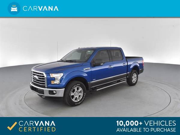 2017 Ford F150 SuperCrew Cab XLT Pickup 4D 5 1/2 ft pickup Blue - for sale in Bowling green, OH – photo 6
