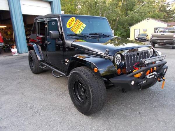 2012 Jeep Wrangler Unlimited 4WD 4dr Sahara - cars & trucks - by... for sale in Cohoes, AK – photo 2