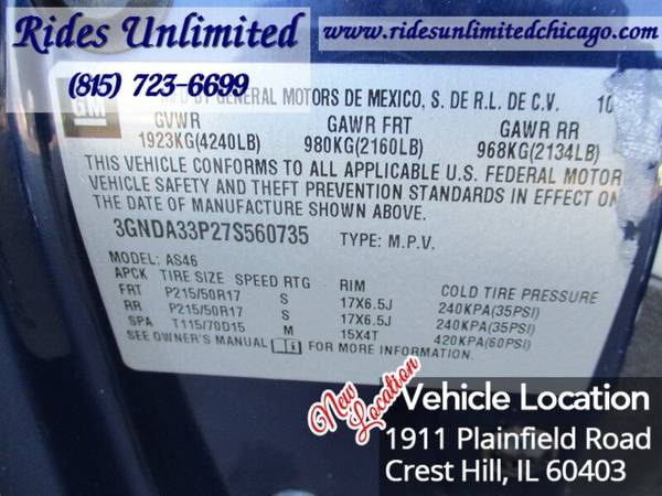 2007 Chevrolet HHR LT - - by dealer - vehicle for sale in Crest Hill, IL – photo 19