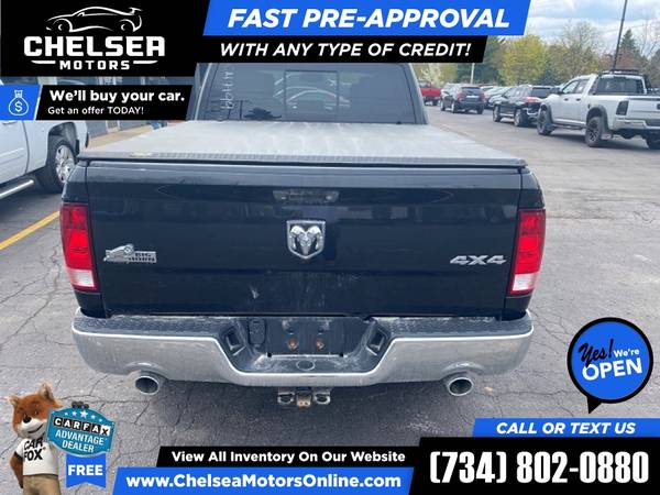 475/mo - 2016 Ram 1500 Big Horn 4WD! 4 WD! 4-WD! EcoDiesel! Crew Cab for sale in Chelsea, MI – photo 5