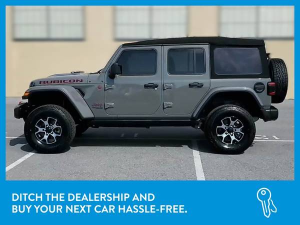 2019 Jeep Wrangler Unlimited Rubicon Sport Utility 4D suv Gray for sale in Appleton, WI – photo 4