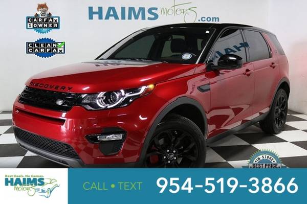 2017 Land Rover Discovery Sport HSE AWD for sale in Lauderdale Lakes, FL