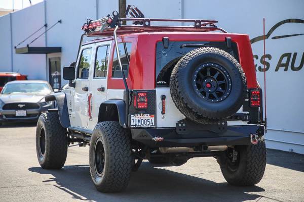 2012 Jeep Wrangler Unlimited Sport suv Bright White for sale in Sacramento, NV – photo 4