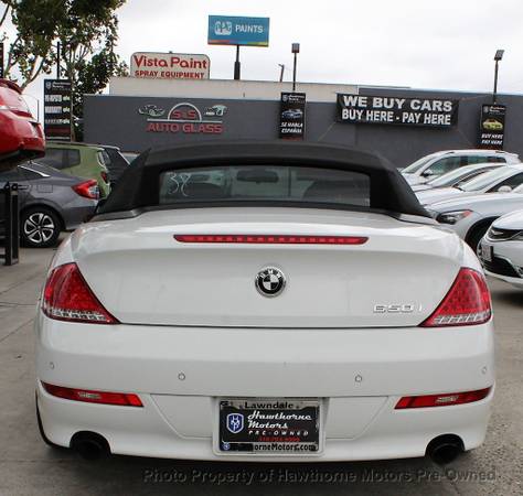 2010 *BMW* *6 Series* *650i*Convertible Loaded, Fin for sale in Lawndale, CA – photo 15