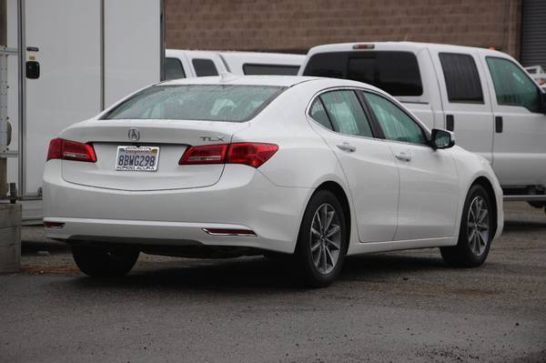 2018 Acura TLX 2.4L 4D Sedan 2018 Acura TLX Bellanova White Pearl... for sale in Redwood City, CA – photo 4