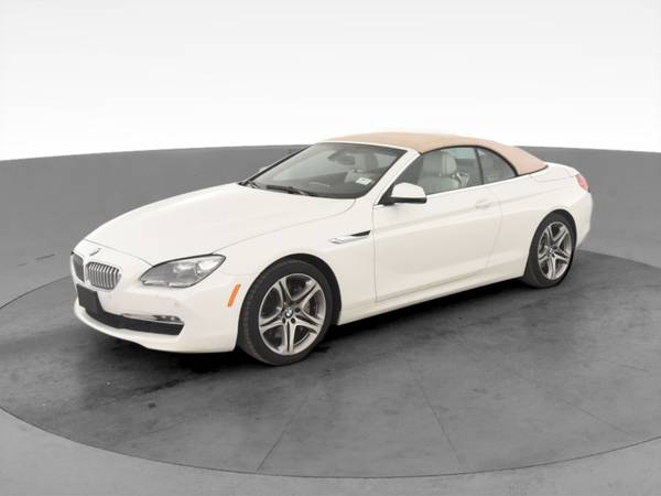 2012 BMW 6 Series 650i Convertible 2D Convertible White - FINANCE -... for sale in South El Monte, CA – photo 3