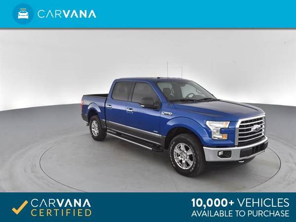 2017 Ford F150 SuperCrew Cab XLT Pickup 4D 5 1/2 ft pickup Blue - for sale in Bowling green, OH – photo 9