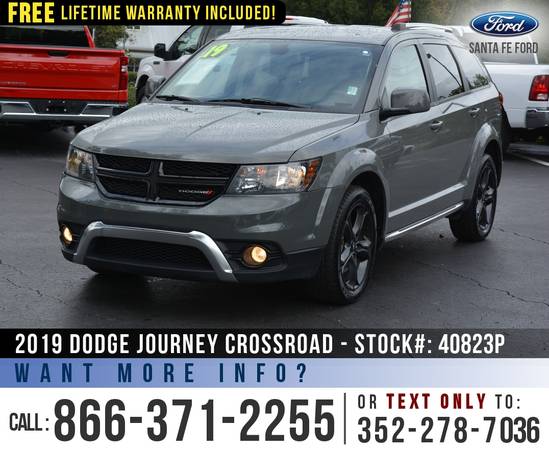 *** 2019 Dodge Journey Crossroad *** Push to Start - Touchscreen -... for sale in Alachua, FL – photo 3