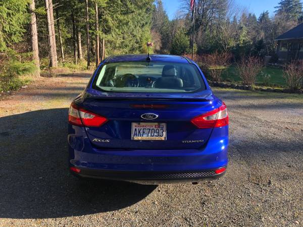 Ford Focus Titanium - cars & trucks - by owner - vehicle automotive... for sale in Auburn, WA – photo 3