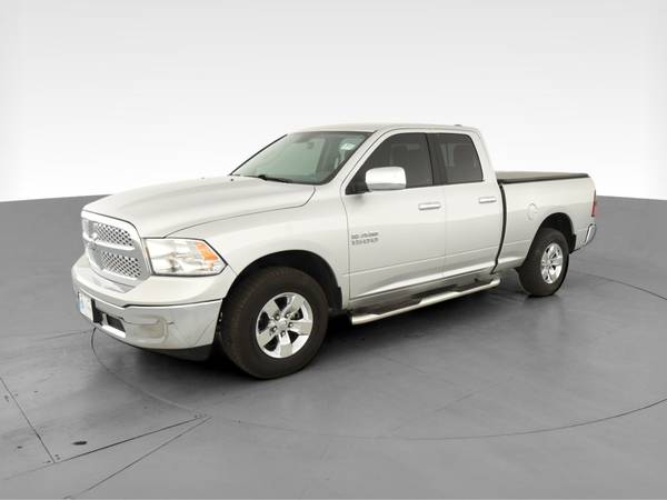 2017 Ram 1500 Quad Cab SLT Pickup 4D 6 1/3 ft pickup Silver -... for sale in Chaska, MN – photo 3