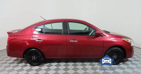 2019 Nissan Versa Sedan SV CVT RED - - by dealer for sale in Scottsdale, AZ – photo 3