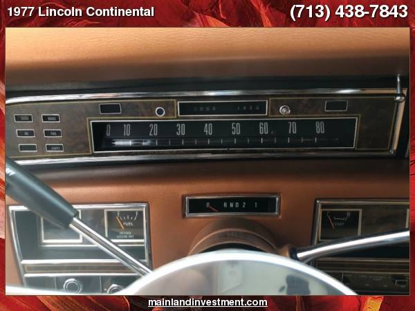 1977 Lincoln Continental for sale in Houston, TX – photo 17