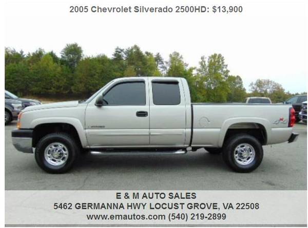 2005 Chevrolet Silverado 2500HD LS for sale in LOCUST GROVE, VA