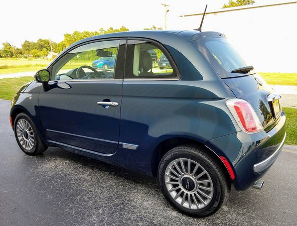 2013 Fiat 500 Lounge Hatchback, Leather, Automatic, Sunroof, 43k Miles for sale in NEWPORT, NC – photo 2