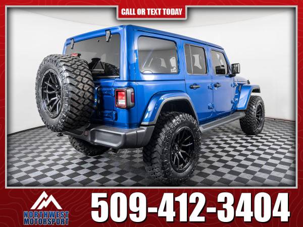 Lifted 2020 Jeep Wrangler Unlimited Sahara 4x4 for sale in Pasco, WA – photo 5