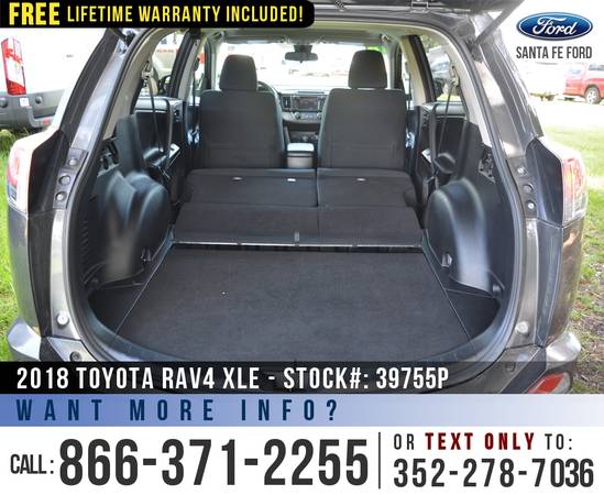 ‘18 Toyota RAV4 XLE *** Sunroof, Keyless Entry, Camera, Toyota SUV *** for sale in Alachua, FL – photo 15