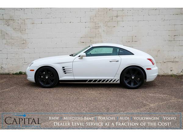 Blacked Out Look! 04 Chrysler Crossfire Coupe w/6-Speed, Heated for sale in Eau Claire, MN – photo 2