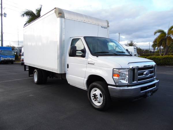 Ford E350 Box Truck *16,000 MILES* Cutaway Box Van Box Truck - cars... for sale in south florida, FL – photo 3
