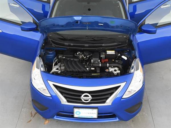 2017 Nissan Versa SV Sedan 4D sedan Blue - FINANCE ONLINE for sale in Charleston, SC – photo 4