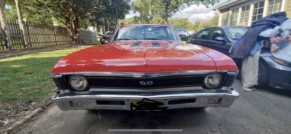 1970 Chevy nova ss - cars & trucks - by owner - vehicle automotive... for sale in Mountainside, NJ