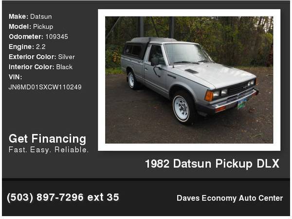 1982 Datsun Pickup DLX - cars & trucks - by dealer - vehicle... for sale in Portland, OR