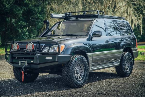 2000 Lexus LX 470 LOW MILES BLACK ONYX CLEAN CARFAX FRESH OFFROAD for sale in Charleston, SC – photo 14