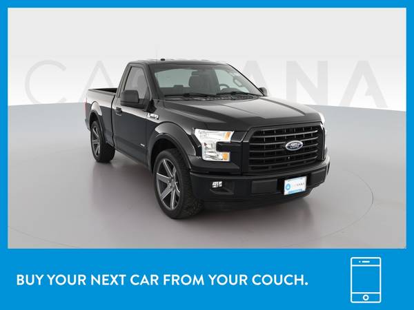 2016 Ford F150 Regular Cab XL Pickup 2D 6 1/2 ft pickup Black for sale in Tuscaloosa, AL – photo 12