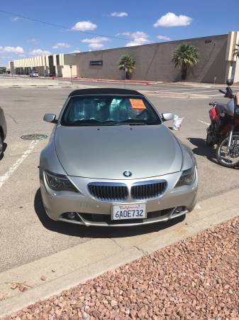BMW 645ci CONVERTIBLE for sale in El Paso, TX