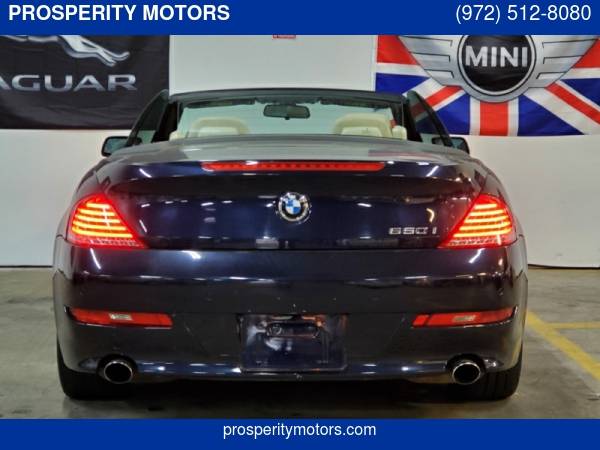 2008 BMW 6 Series 2dr Conv 650i - - by dealer for sale in Carrollton, TX – photo 5
