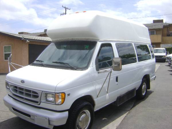 Ford E350 EXTENDED Hi-Top Raised Roof Passenger Cargo Van RV Camper for sale in Corona, CA – photo 4