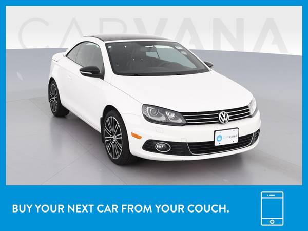 2014 VW Volkswagen Eos Komfort Convertible 2D Convertible White for sale in Hartford, CT – photo 12