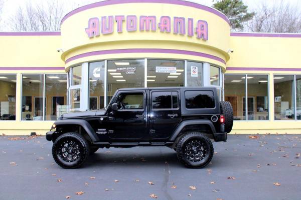 2015 Jeep Wrangler UNLIMITED SPORT WITH HARD AND SOFT 35 TIRES ON F... for sale in Hooksett, ME – photo 2