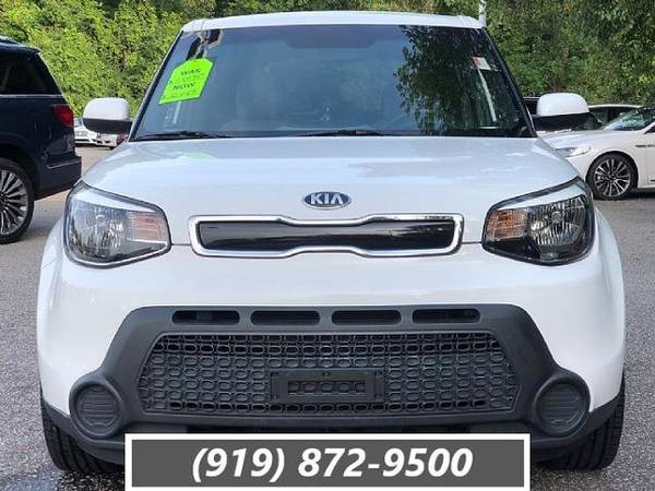 2015 *Kia* *Soul* *5dr Wagon Automatic +* WHITE for sale in Raleigh, NC – photo 2