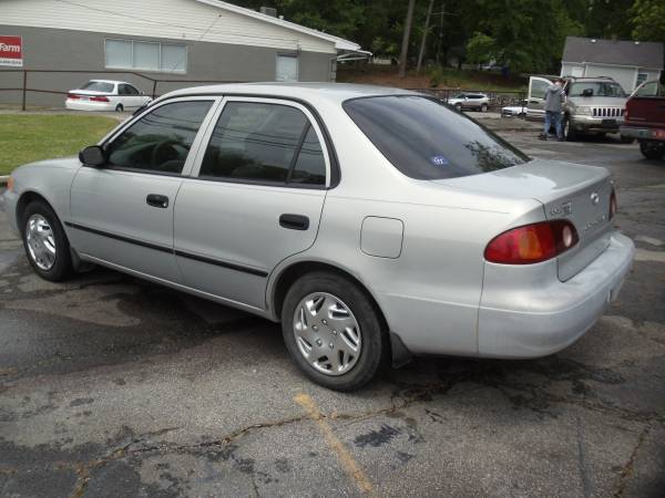 2002 Toyota Corolla Sedan Only 55, 760 Current Emissions Runs GREAT! for sale in 30180, GA – photo 5