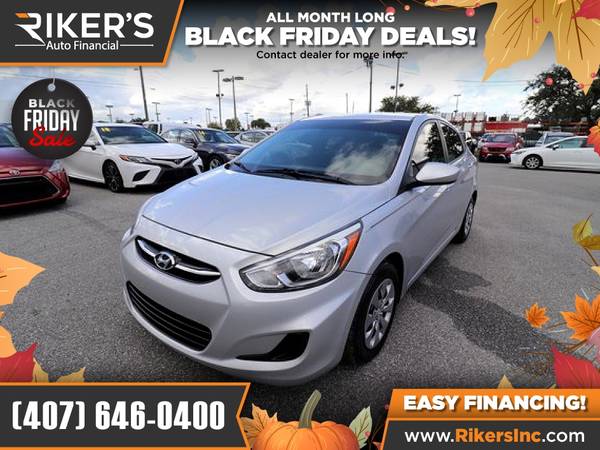$103/mo - 2017 Hyundai Accent SE - 100 Approved! - cars & trucks -... for sale in Kissimmee, FL – photo 4