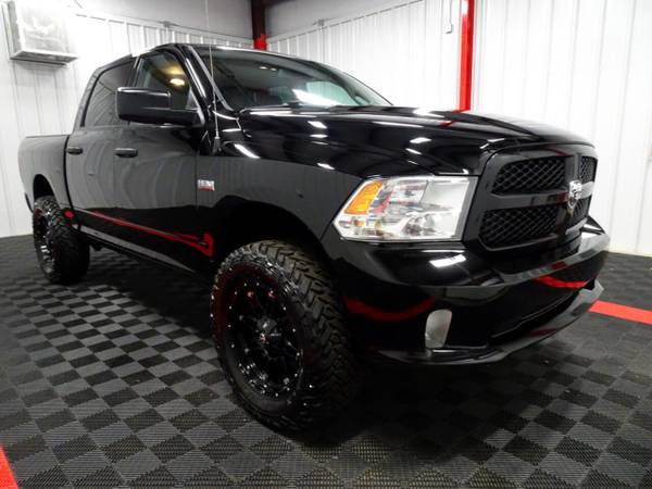 2014 RAM 1500 Crew Cab Express pickup Black - cars & trucks - by... for sale in Branson West, AR – photo 12